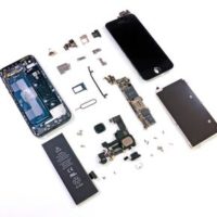 Восстановление или замена компонентов платы iPhone 5C